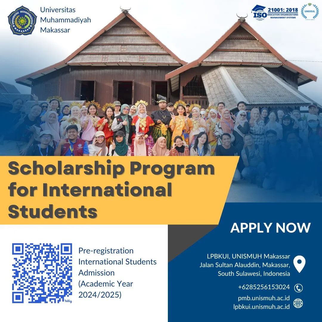 Unismuh Makassar Launches Scholarship Program for International Students
