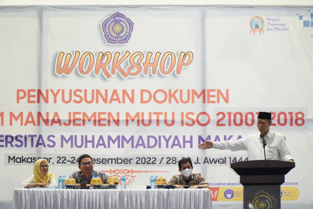 April 2023, Universitas Muhammadiyah Makassar Targetkan Raih Sertifikat ISO 21001