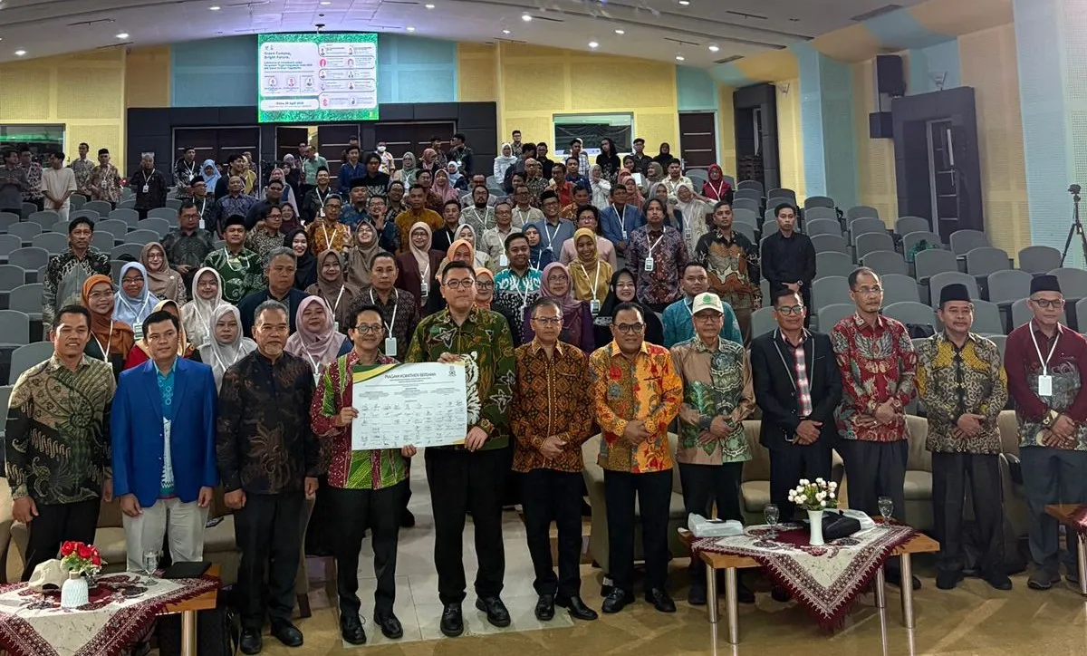 Di UIN Sunan Kalijaga, Ketua UGEC Unismuh Tegaskan Kampus Hijau Kunci Reputasi Global Unismuh