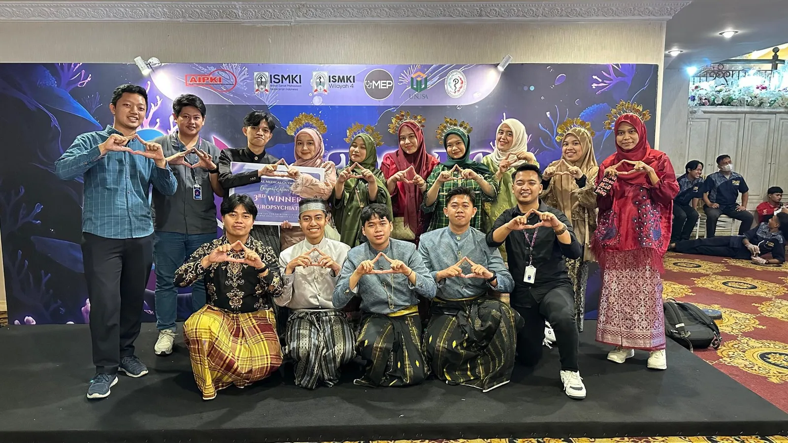 Mahasiswa FK Unismuh Ukir Sejarah, Raih Juara 3 NeuroPsikiatri di RMO 2025