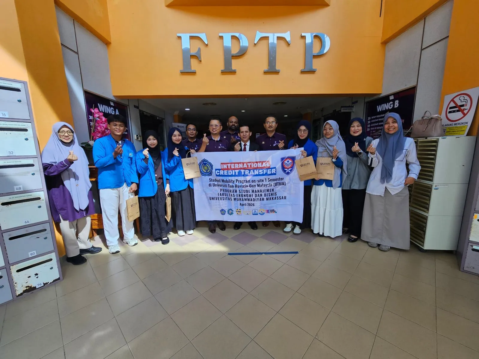 FEB Unismuh Perluas Jejaring Global, Lima Mahasiswa Jalani ICT di UTHM Malaysia