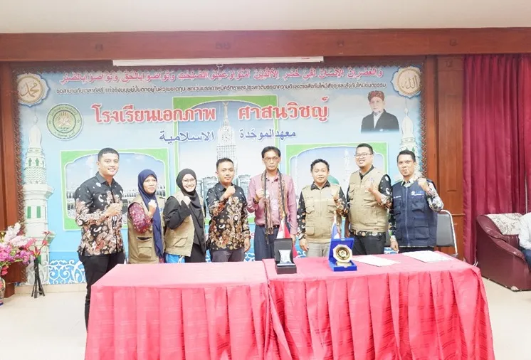 Tim Dosen FKIP Unismuh Gelar Workshop dan Pendampingan Pembelajaran Berdeferensiasi dalam rangka penguatan profil pelajar di Eakkapapsasanawich Islamic School Thailand