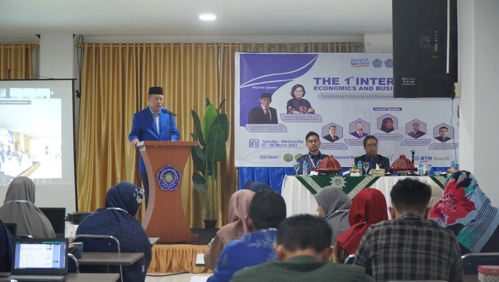 Unismuh Hadirkan Dua Menteri Jadi Pembicara Dalam International Economic dan Business Confrence