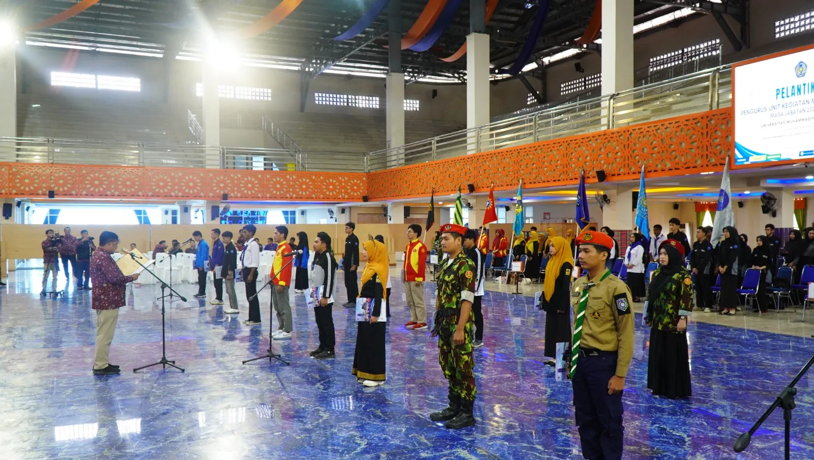 Warek I Unismuh Makassar Lantik 10 UKM Periode 2025–2026, Tahfiz dan Tilawah Resmi Jadi UKM Baru