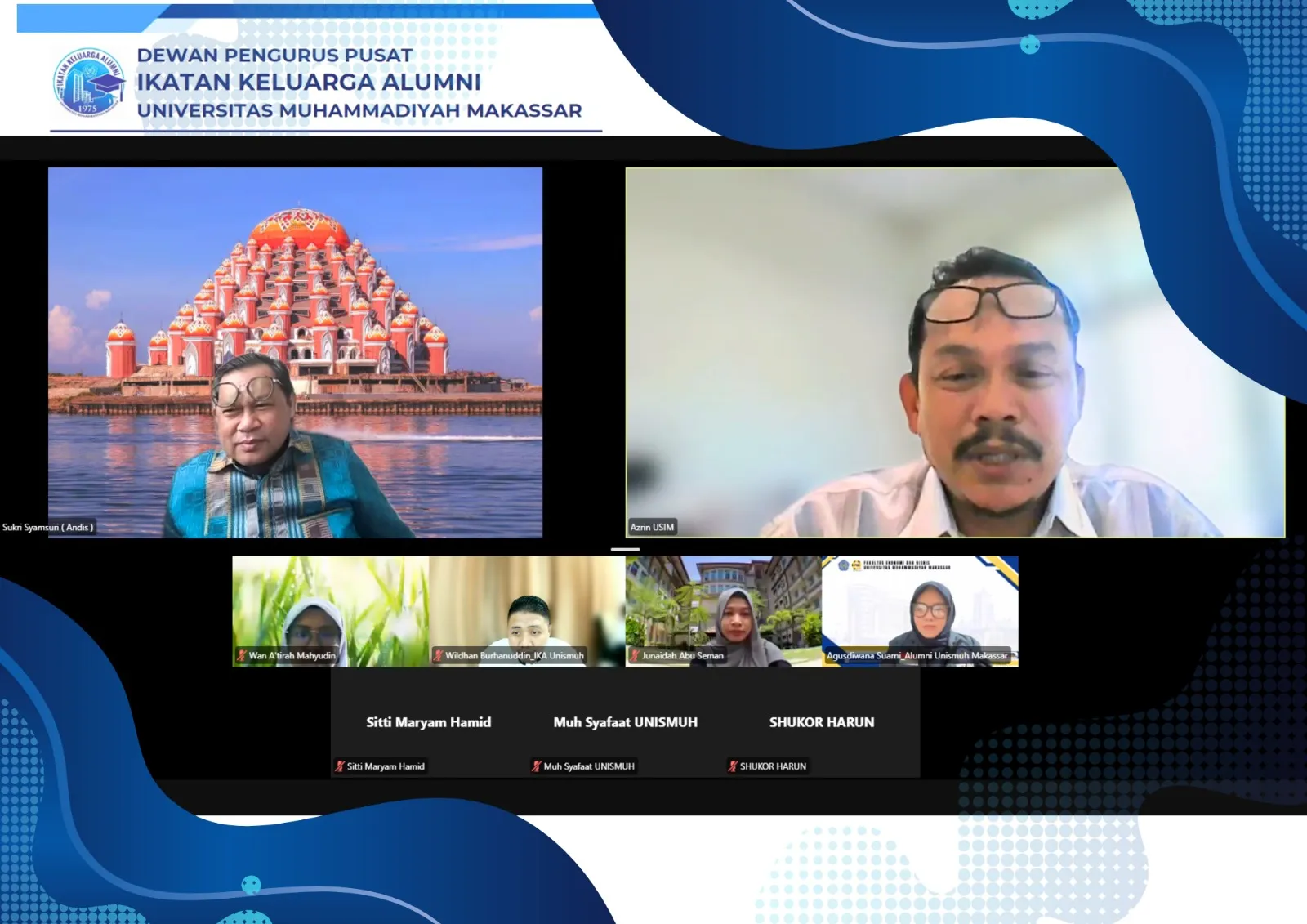 IKA Unismuh Makassar dan IKA USIM Malaysia Perkuat Kolaborasi Alumni Lintas Negara