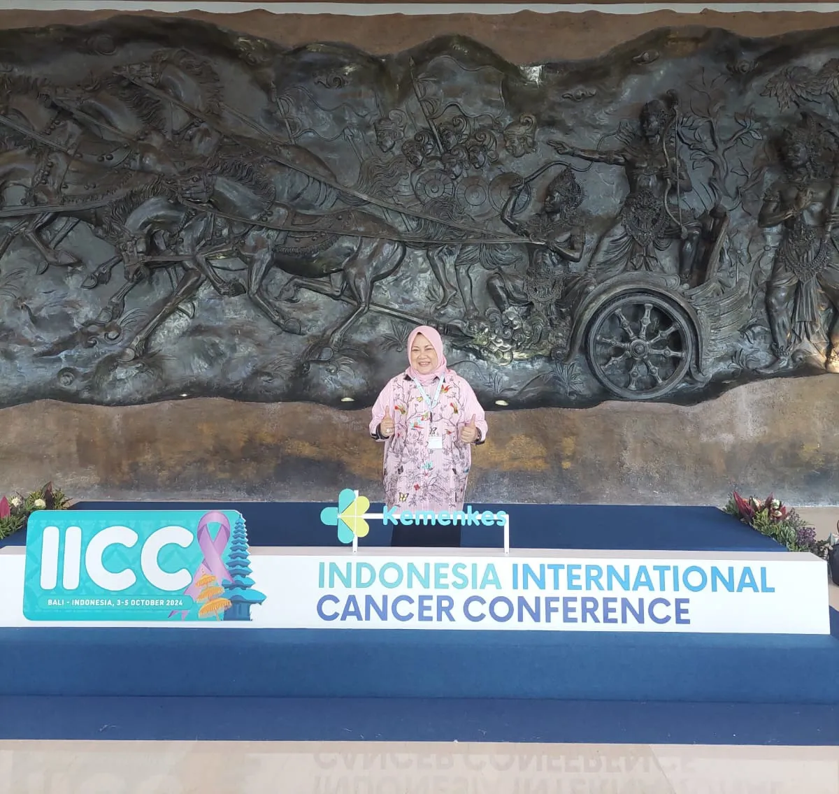 Dosen Unismuh Hadiri Indonesia International Cancer Control di Bali