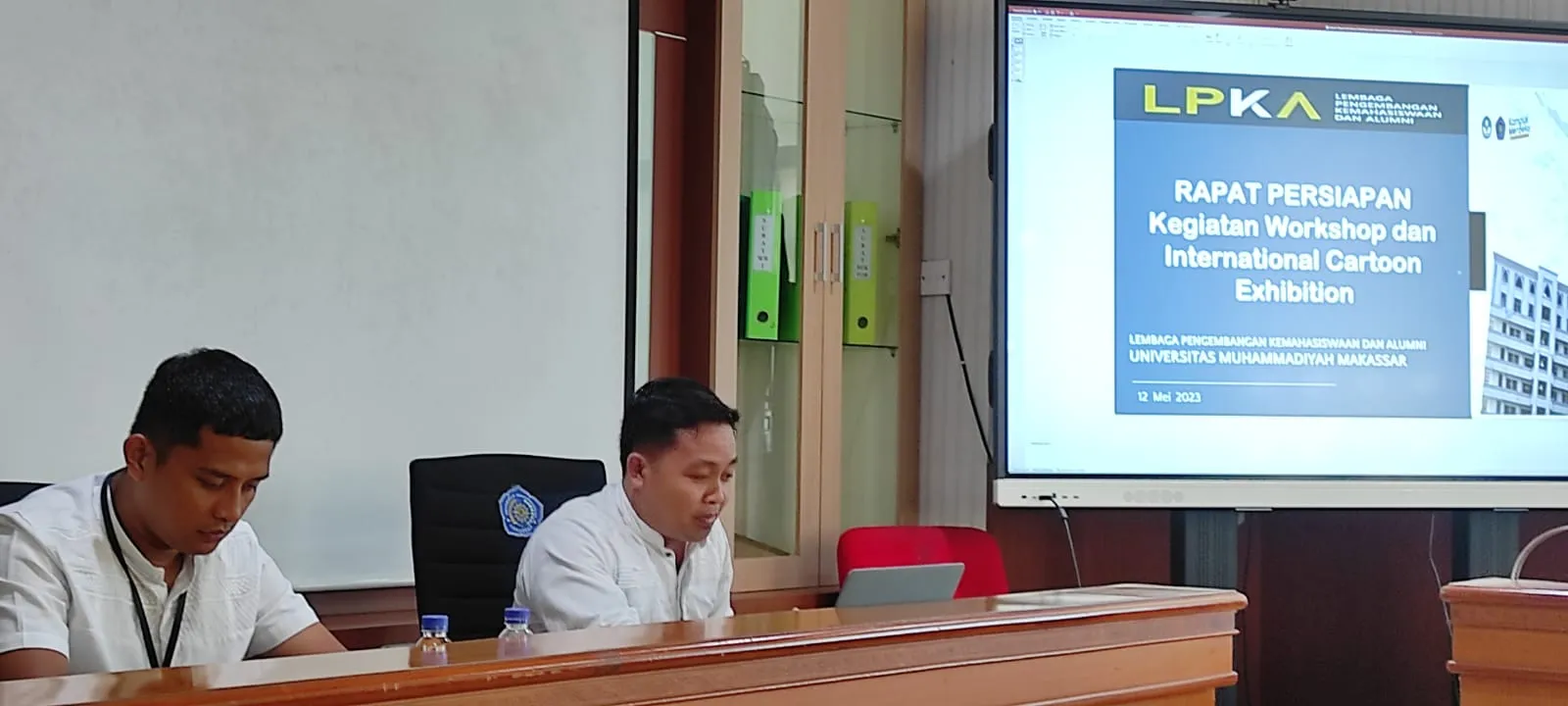Unismuh Makassar Menjadi Tuan Rumah Workshop Desain pengembangan prestasi nasional Internasional dan Pameran Kartun Internasional