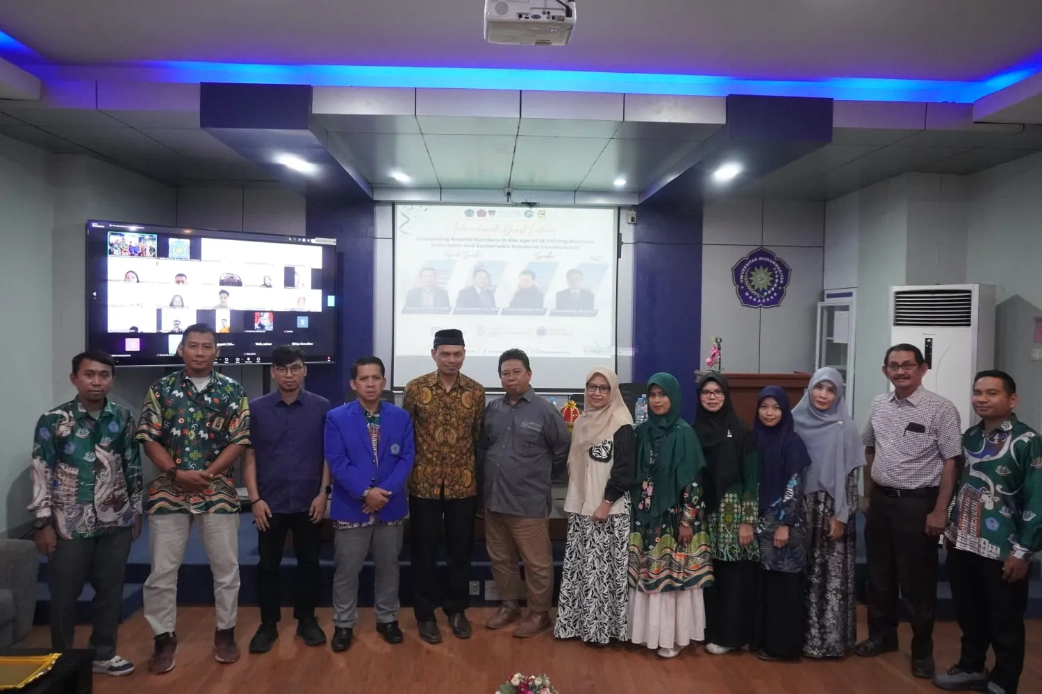FEB Unismuh Makassar Gelar International Guest Lecture Bahas Peran AI dalam Akuntansi dan Ekonomi Berkelanjutan
