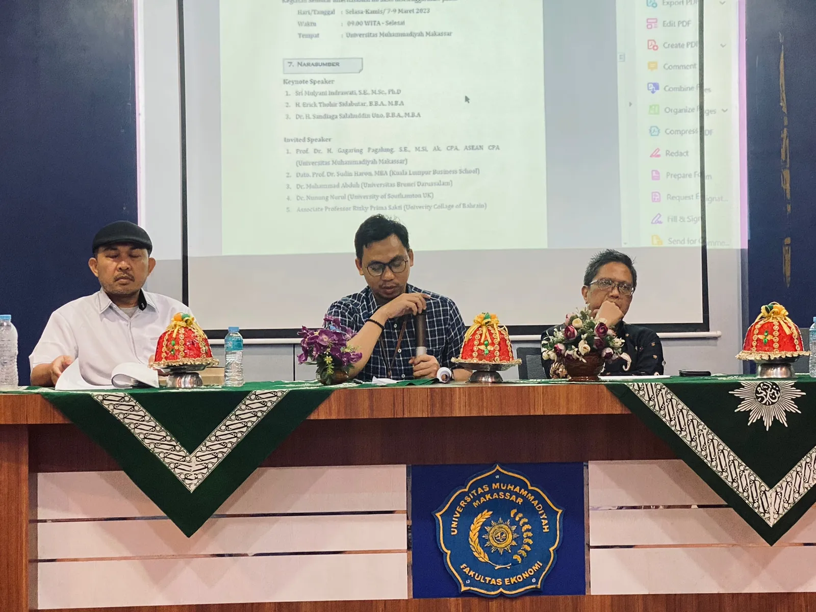 FEB Unismuh Makassar Luncurkan International Economics and Business Conference IECON 2023