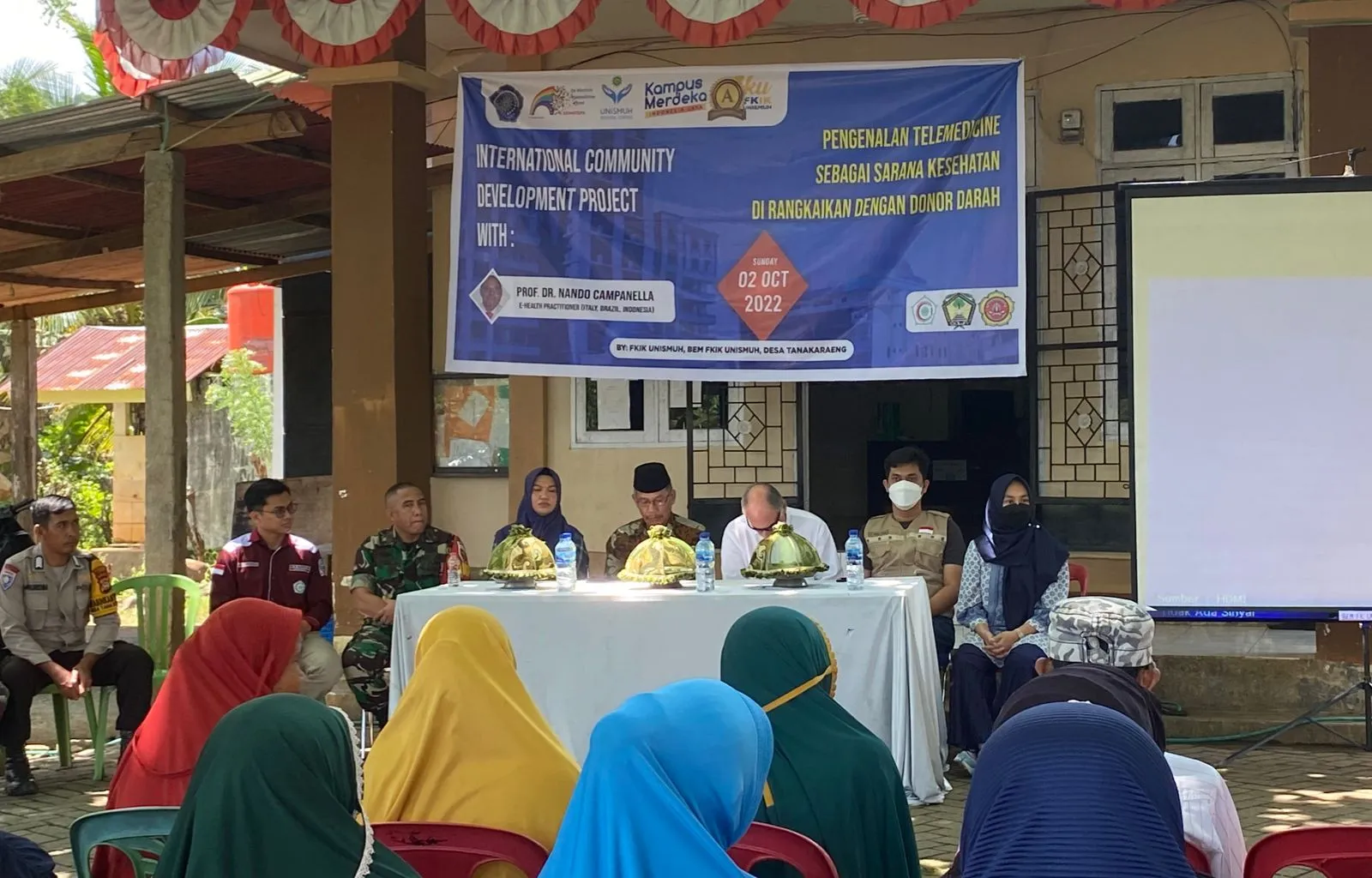 Majukan Desa Binaan, Pimpinan Fakultas dan BEM-FKIK Unismuh Gandeng Mitra Internasional
