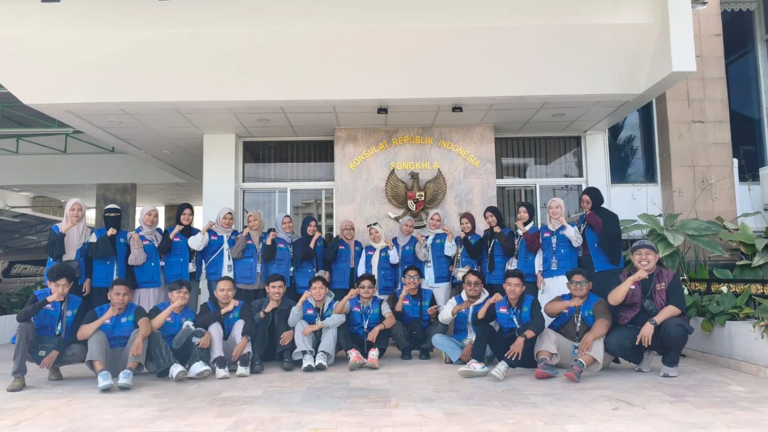 30 Mahasiswa KKN Internasional Unismuh Makassar Tiba di Thailand Selatan