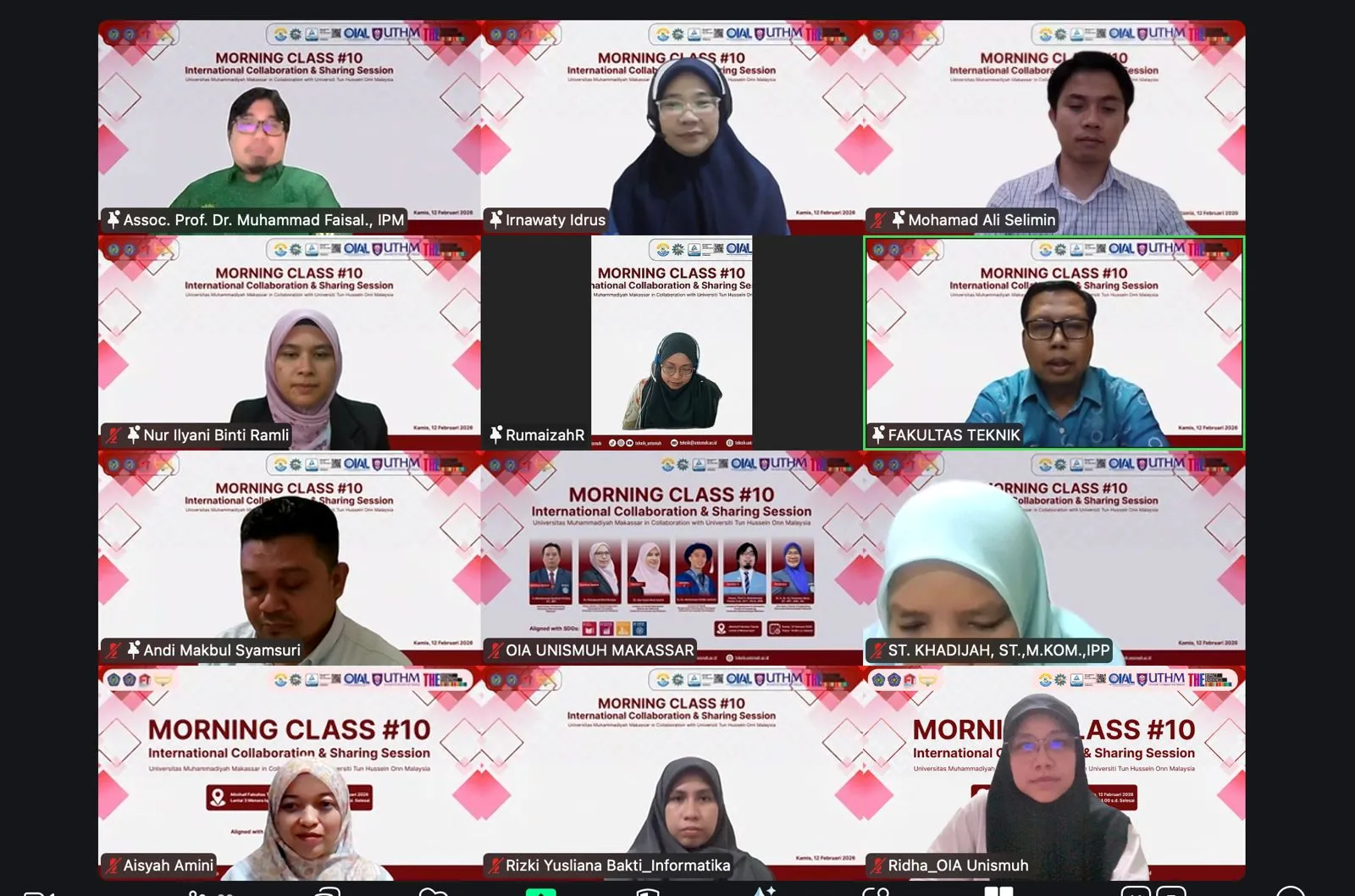 Unismuh–UTHM Perkuat Kolaborasi Riset dan Pendidikan, Dukung SDGs