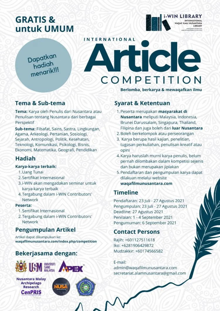 Ikuti Lomba Artikel Internasional, Kolaborasi Unismuh dan USM