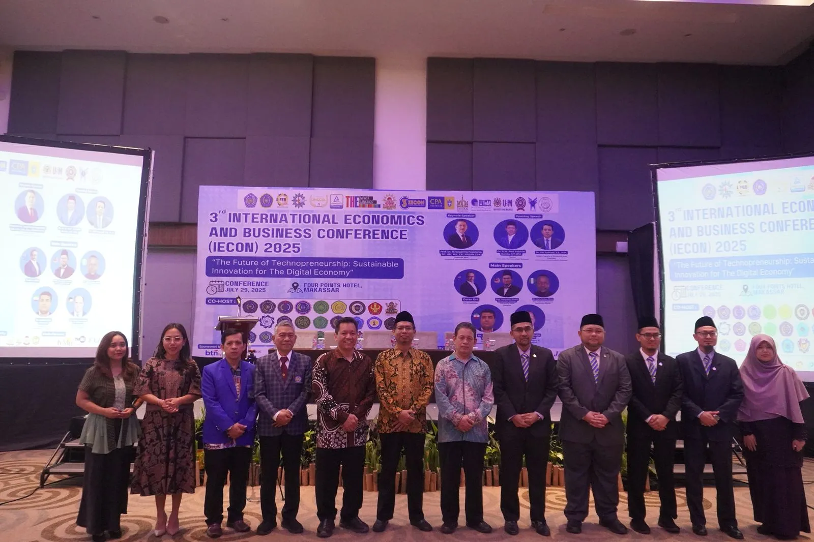 Konferensi Internasional FEB Unismuh Jadi Magnet Akademisi dan Praktisi dari Berbagai Negara