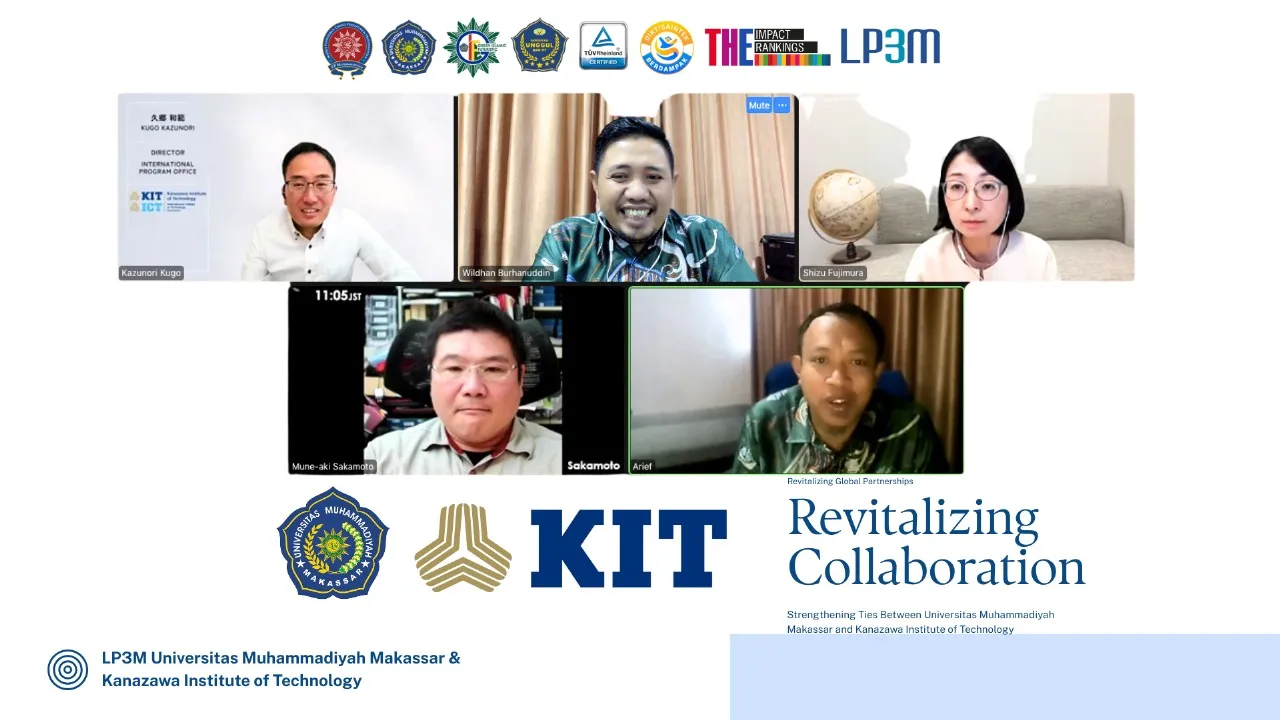 LP3M Unismuh dan Kanazawa Institute of Technology Sepakati Implementasi Program Riset dan Pengabdian Internasional